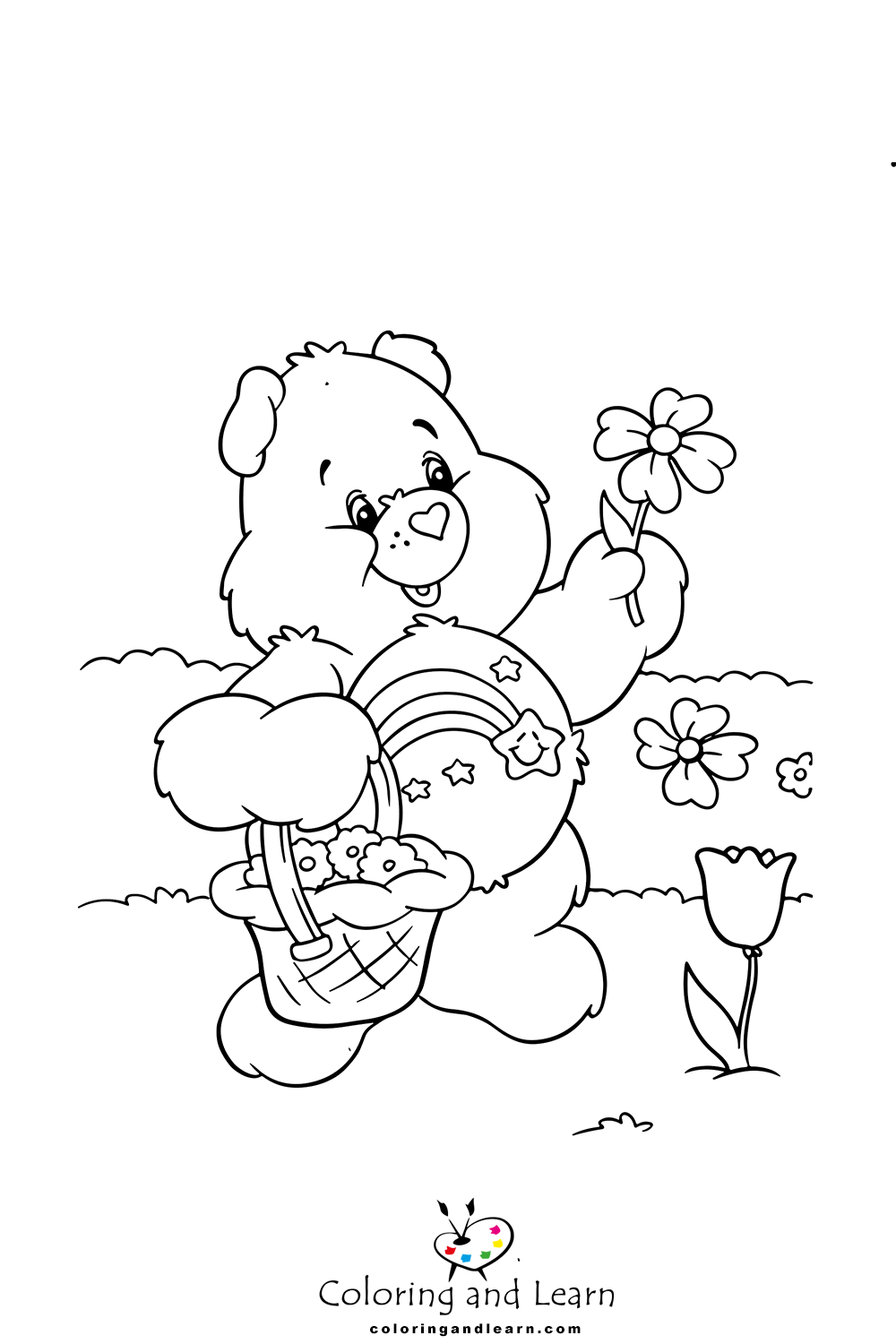 Care Bear Coloring Pages (FREE) (2025) Coloring and Learn