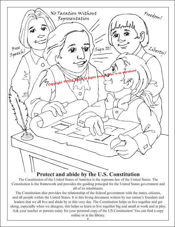 Boston Tea Party Coloring Pages