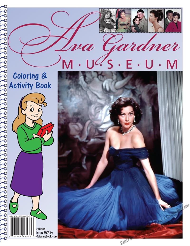 Ava Gardner Museum Coloring Book