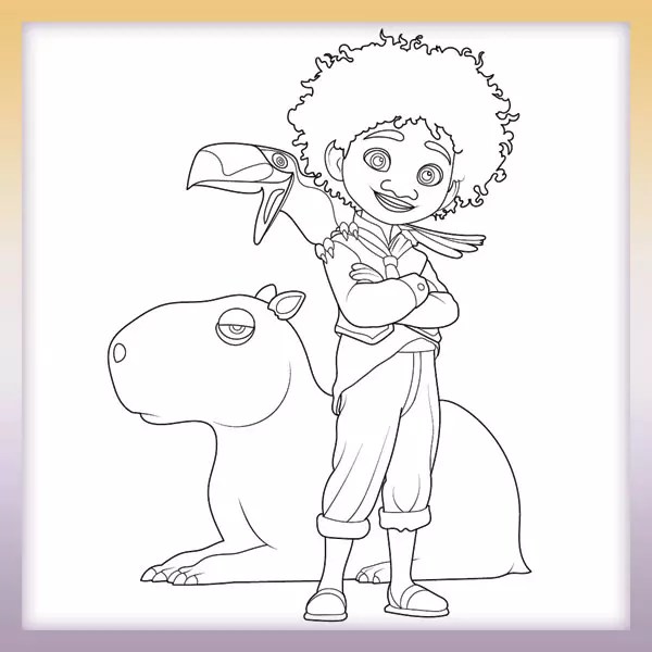 Antonio Madrigal Encanto Coloringbook.pics