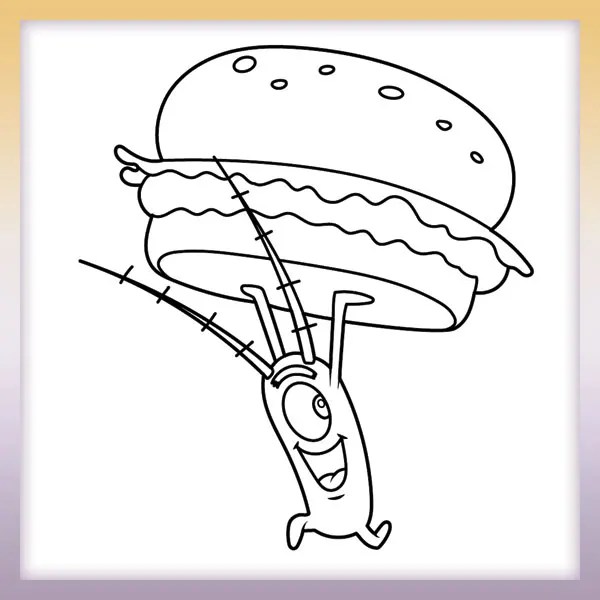 Plankton Spongebob Coloringbook.pics