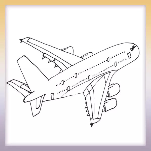 Airbus A380 Coloringbook.pics