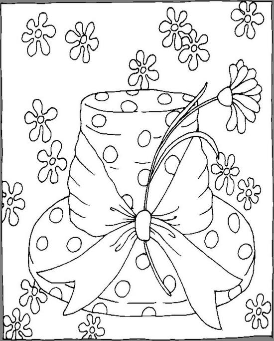 4 Best Hats Coloring Pages for Kids Updated 2018