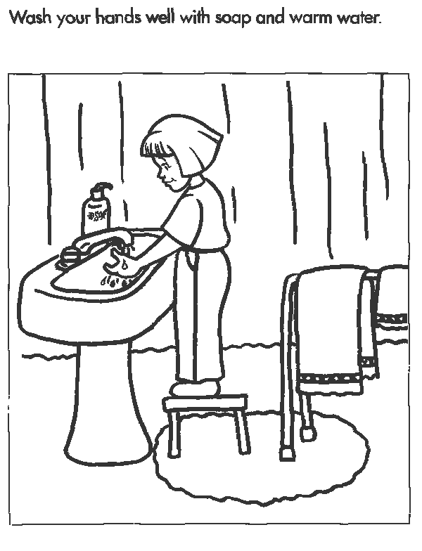 11 Best Food Safety Coloring Pages for Kids Updated 2018