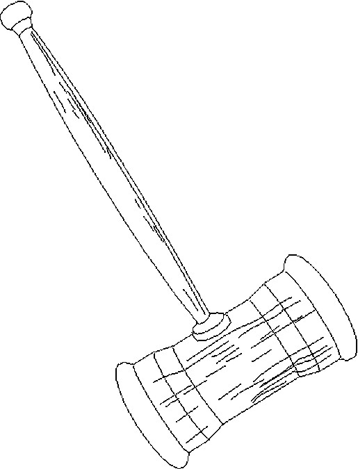 Gavel Coloring Pages