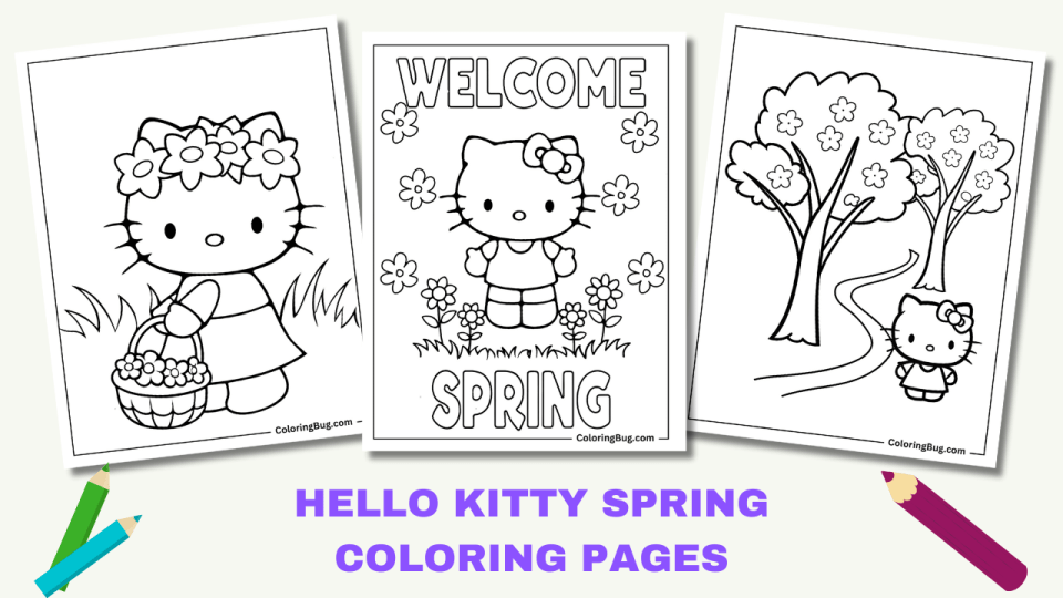 30 Hello Kitty Spring Coloring Pages (Free Printable PDFs) 30 Hello Kitty Spring Coloring Pages (Free Printable PDFs)