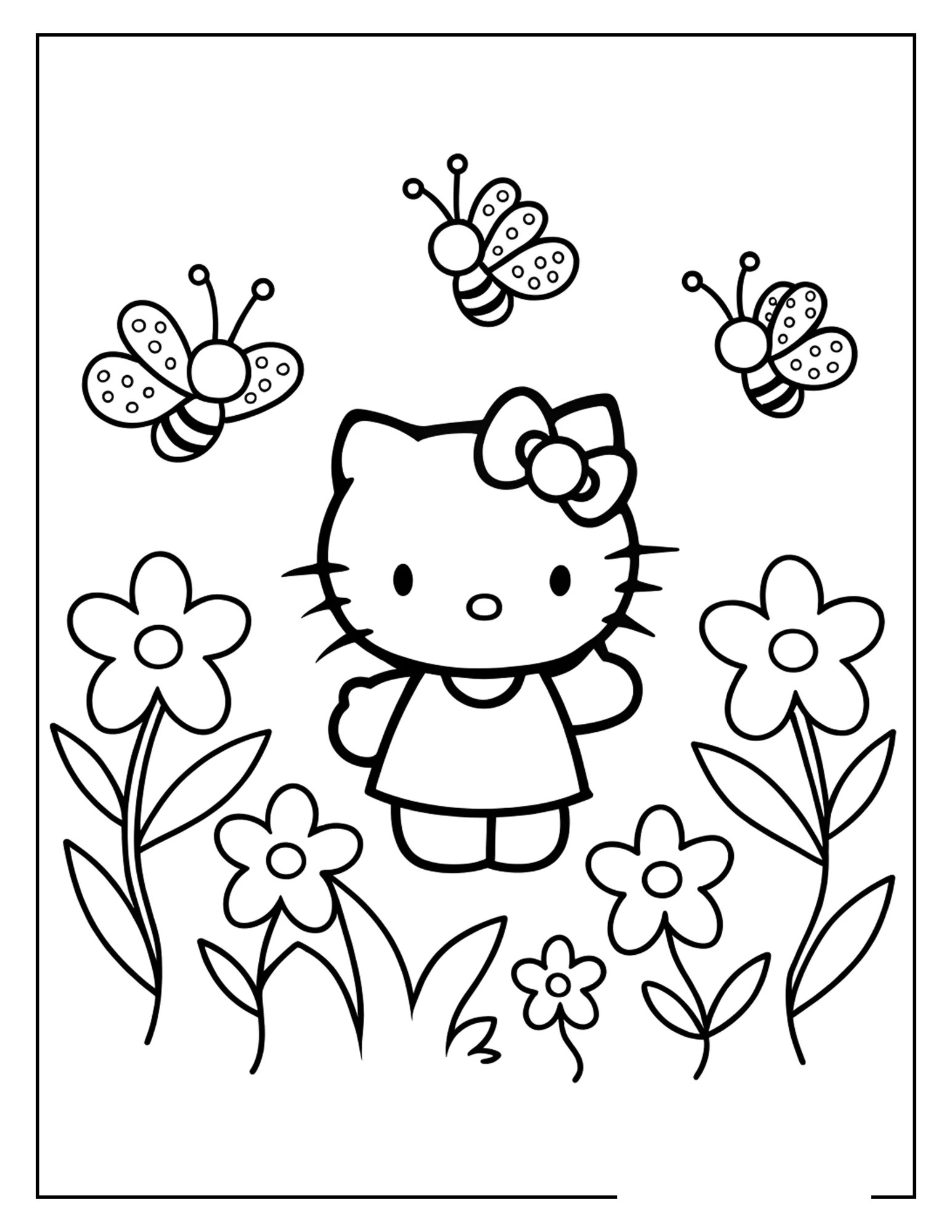 30 Hello Kitty Spring Coloring Pages (Free Printable PDFs) 30 Hello Kitty Spring Coloring Pages (Free Printable PDFs)
