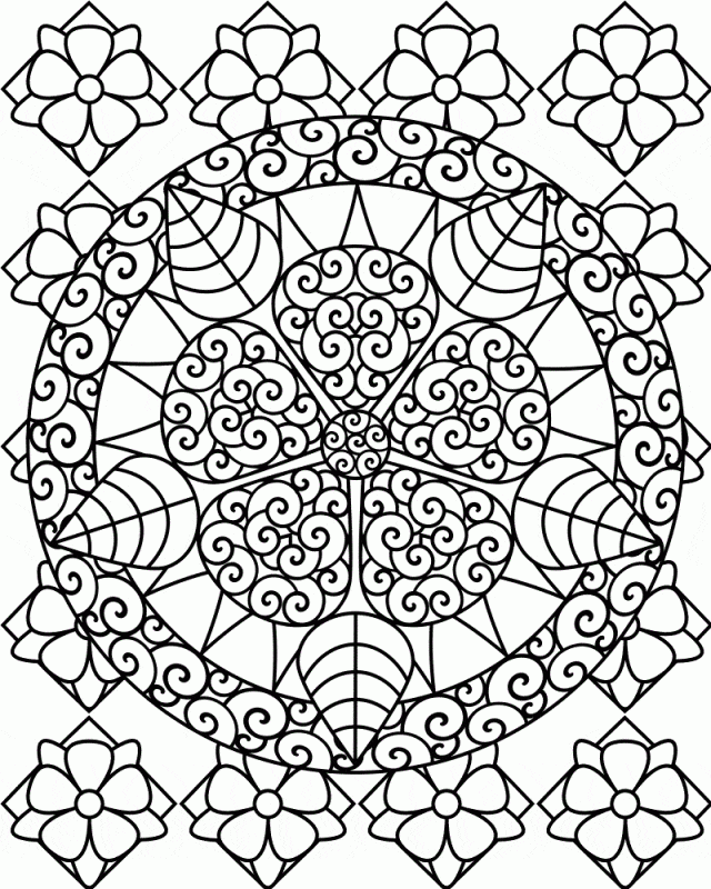complex coloring pages Coloring Pages Coloring Cool