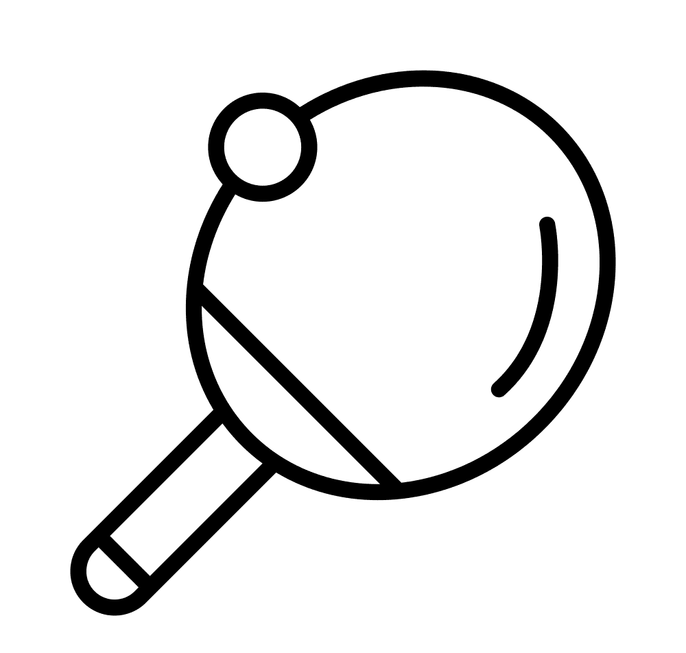 Table Tennis Coloring Pages Coloring Cool