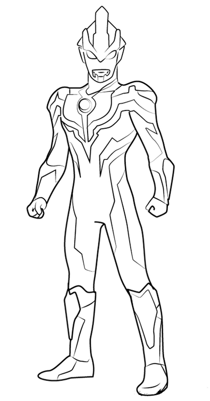 Epic Ultraman Ginga Coloring Sheet Di 2020 | Buku Mewarnai, Gambar, Kartun - Coloring Home 781_X_410_png