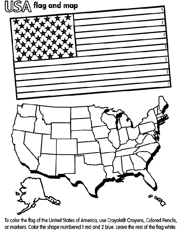 North America Coloring Page Coloring Home