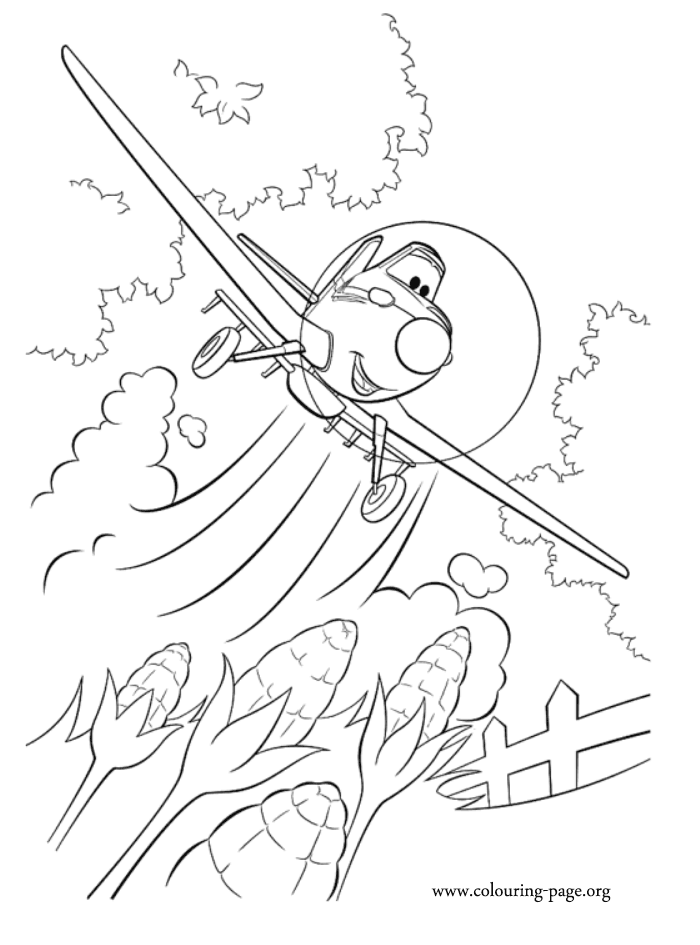 Disney Planes Coloring Page Coloring Home