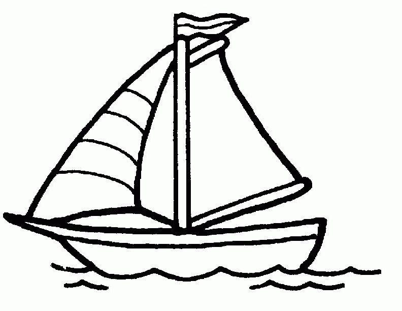 Boat Pictures For Kids - Coloring Home