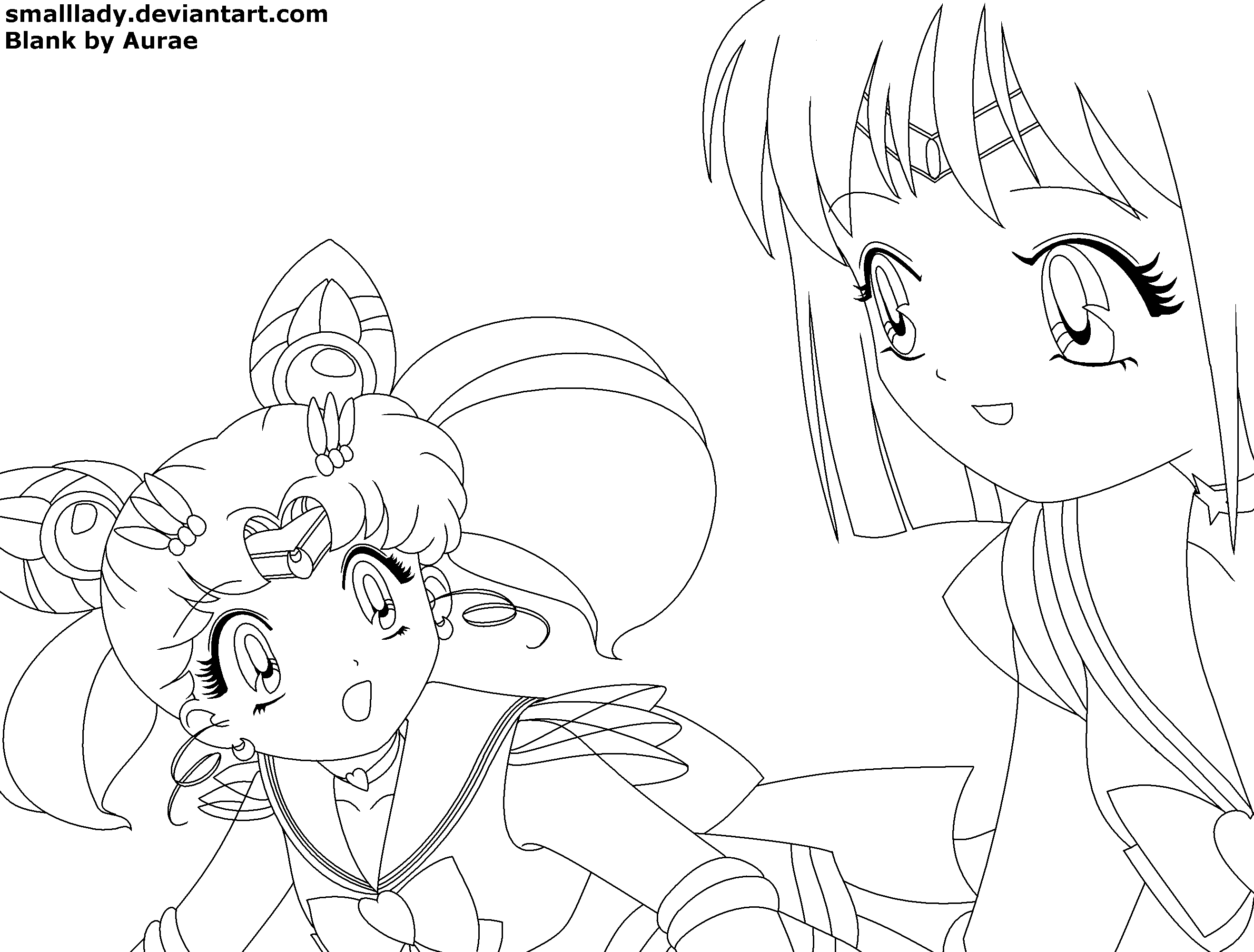 SAILOR SATURN COLORING PAGE Coloring Home