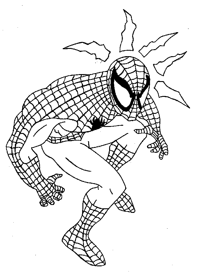 Lego Spiderman Coloring Pages Coloring Home