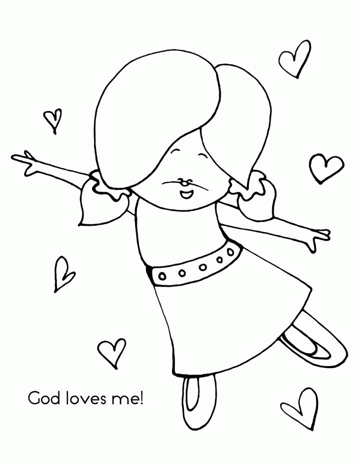 God Loves A Cheerful Giver Coloring Sheet Coloring Pages