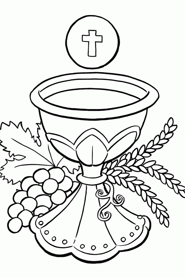 Catholic Preschool Coloring Pages