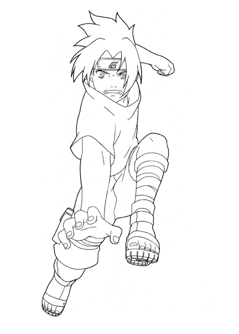 Coloring Pages Naruto Hiscaful Com