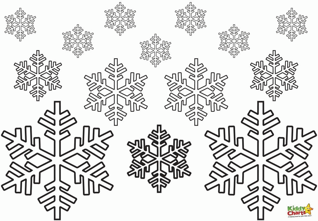 Snowflake Coloring Page Free - Coloring Home