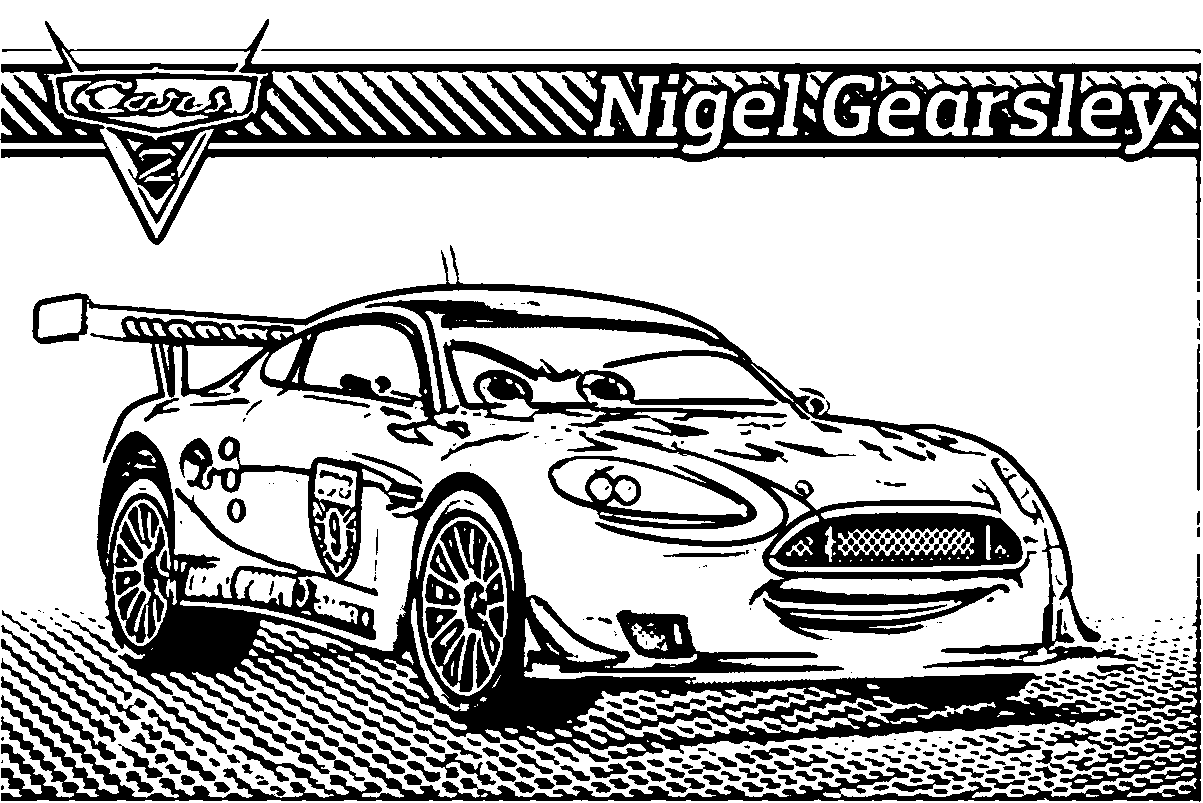 Nigel Gearsley Coloring Page Coloring Home