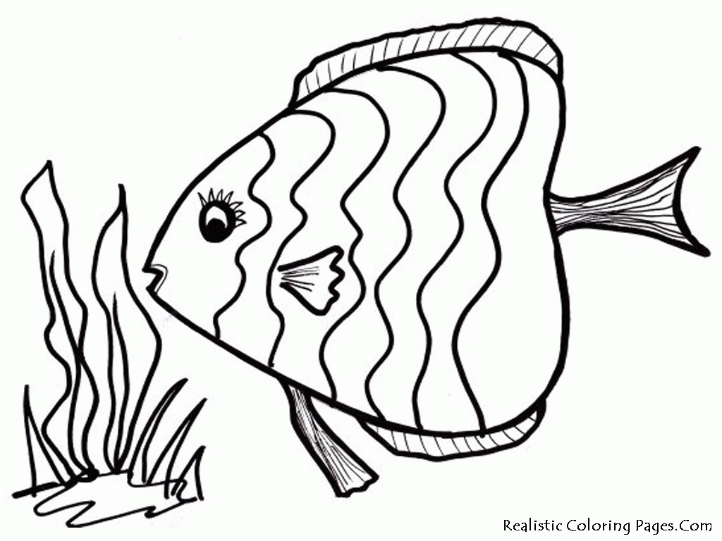 Rainbow Fish Printable Coloring Page Coloring Home