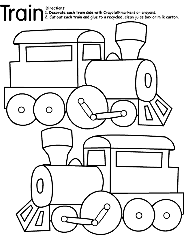 Mickey Mouse Train Coloring Page Coloring Home
