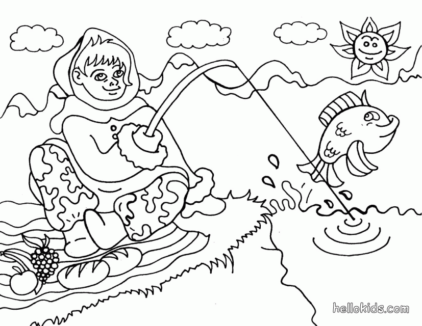 Eskimo Coloring Pages Coloring Home Eskimo Coloring Pages Coloring Home