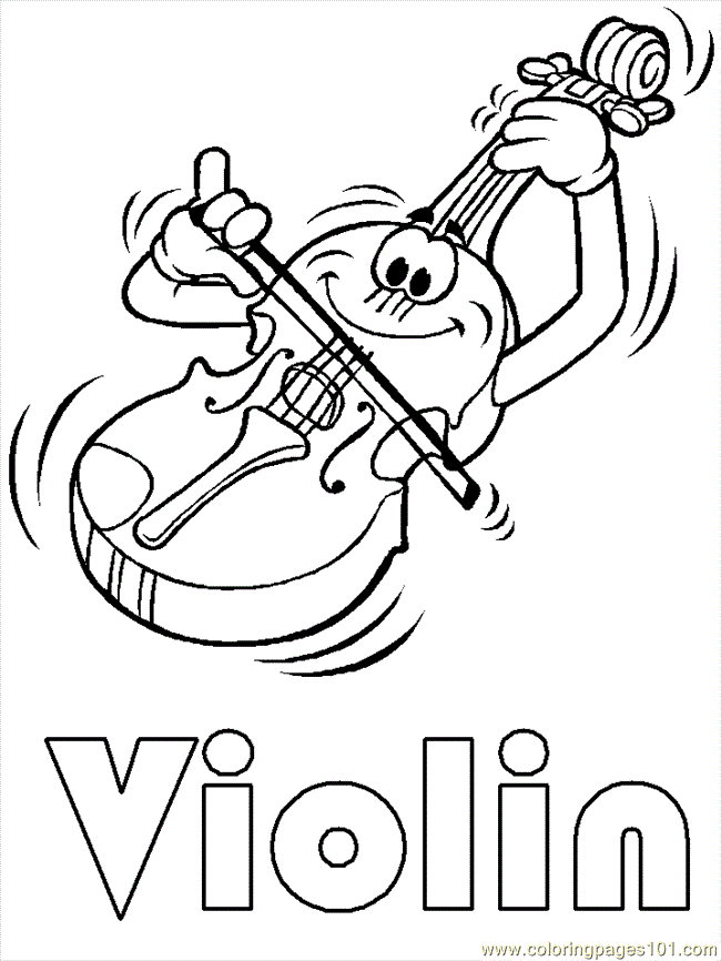 Music Coloring Pages Free Printable - Coloring Home