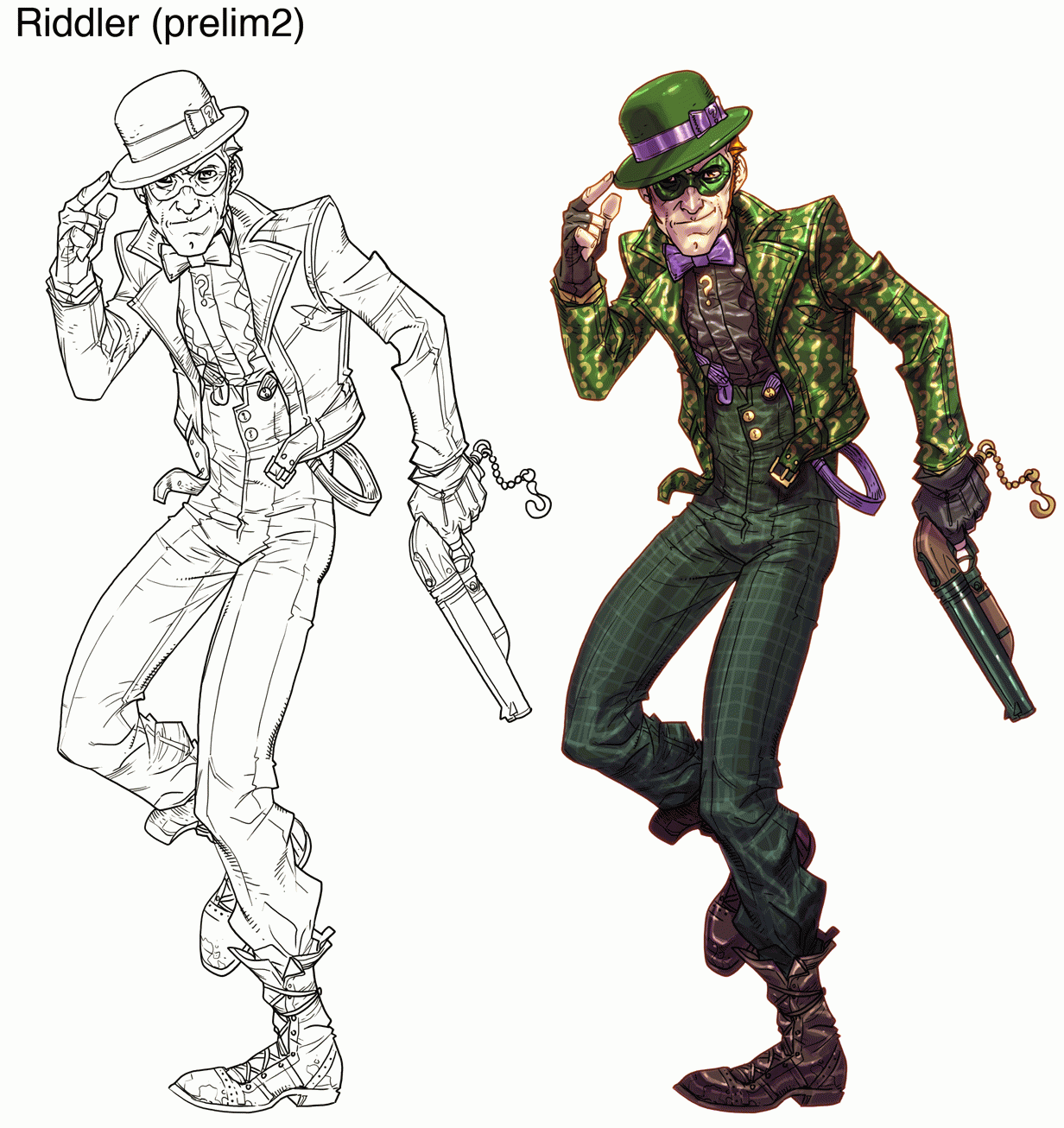 Batman Coloring Pages Riddler Coloring Home