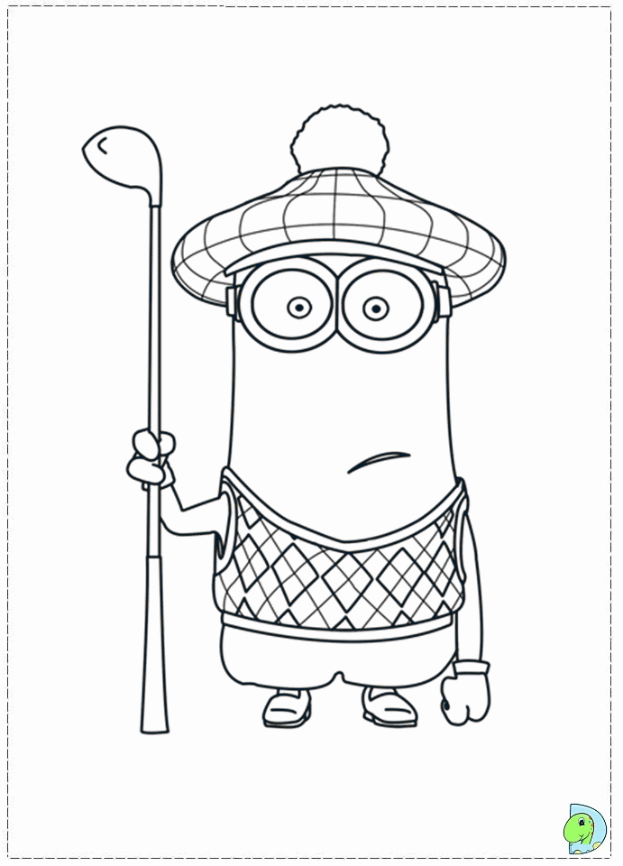 Despicable Me Printable Coloring Pages Coloring Home