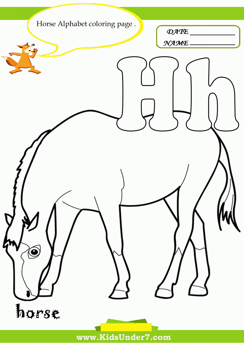 Things That Start With The Letter H Coloring Pages Coloring Home
