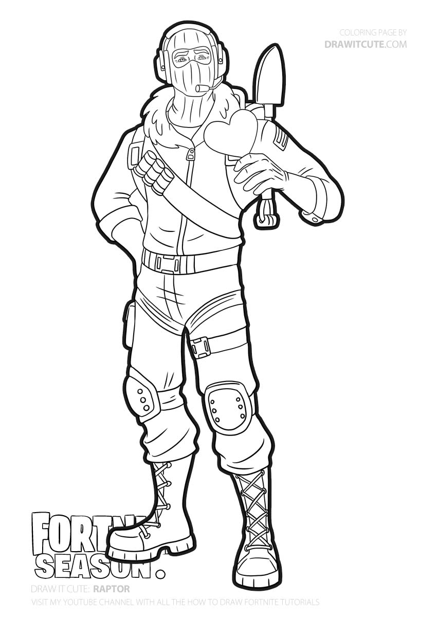 Fortnite Coloring Pages Coloring Home