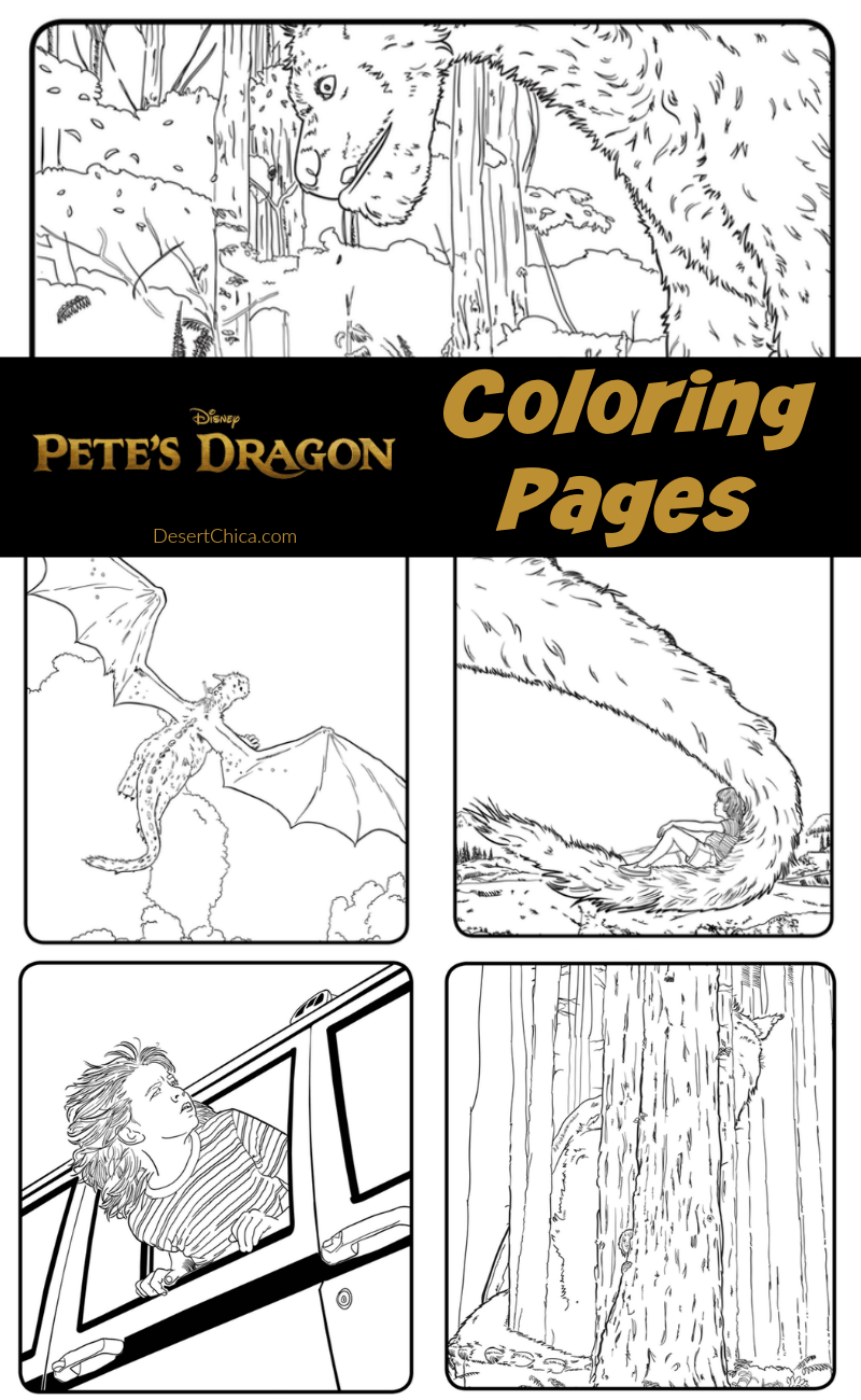 Pete&s Dragon Coloring Page Coloring Home
