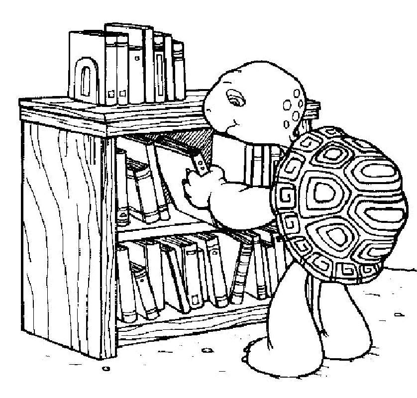 Franklin The Turtle Coloring. Free Printable Coloring Coloring Home