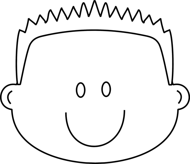 Face Coloring Pages For Kids Coloring Home