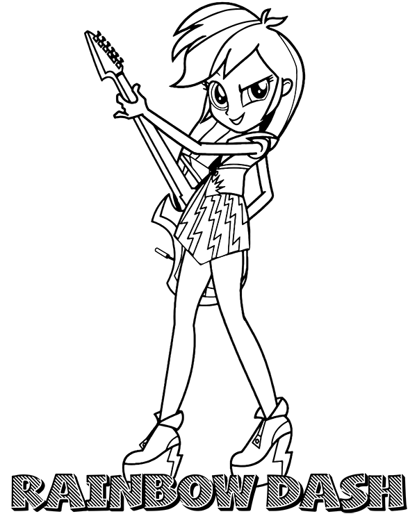 Free Printable Rainbow High Jett Dawson Coloring Page, Sheet.