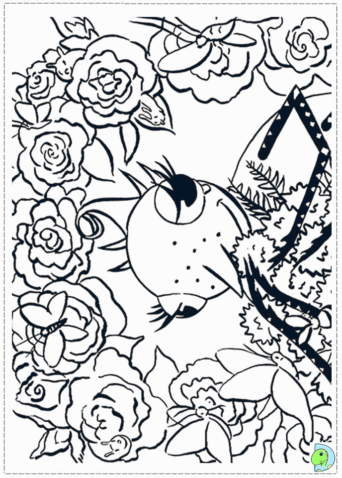Miss Spider Coloring Pages Coloring Home