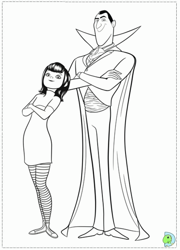 Best Hotel Transylvania coloring page – Coloring.Top