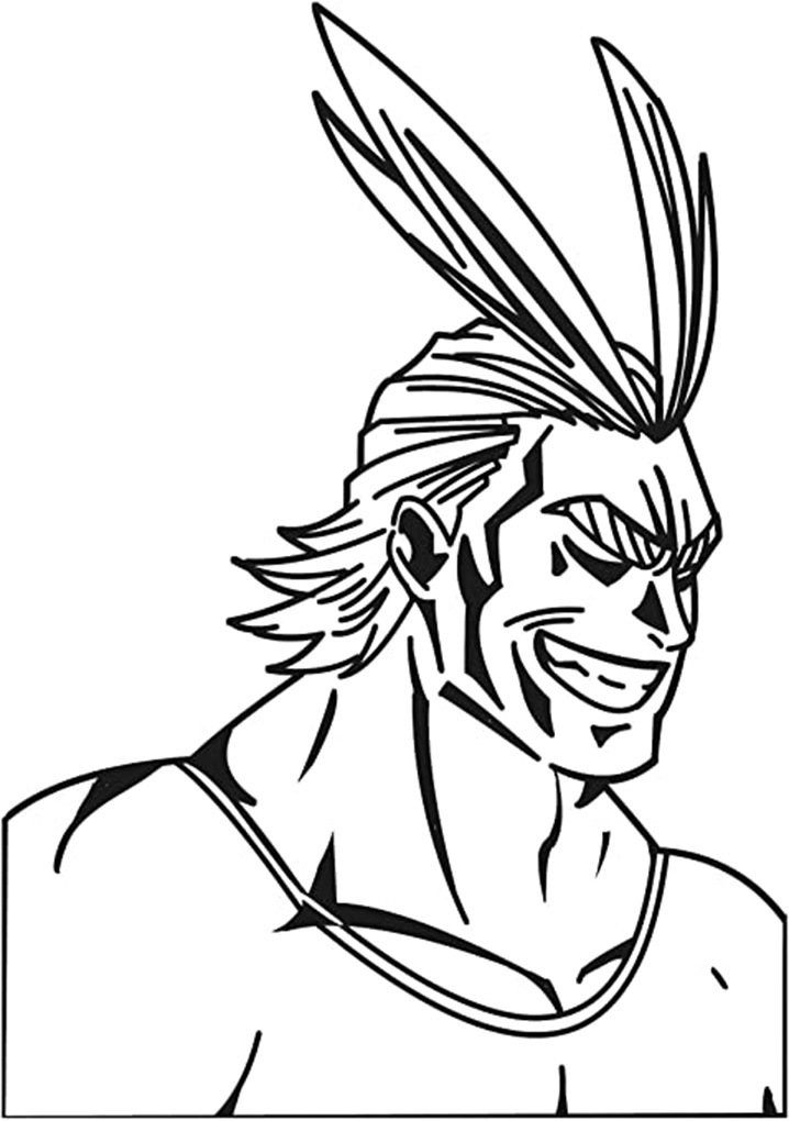 MHA Coloring Pages Coloring Home