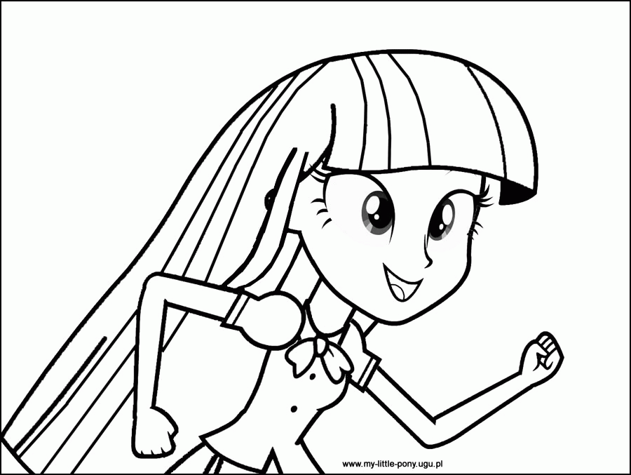 Coloriage Equestria Girls Twilight Sparkle Coloriage Coloring Home