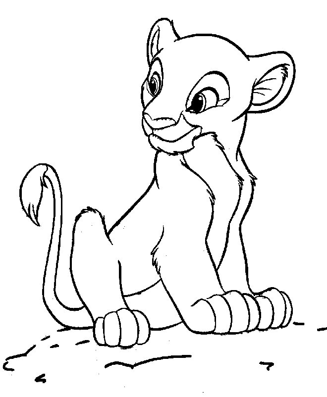 Simba Coloring Pages Coloring Home