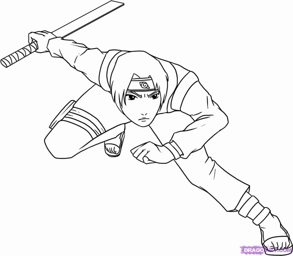 Naruto Rock Lee Coloring Pages at vanflynnblog Blog