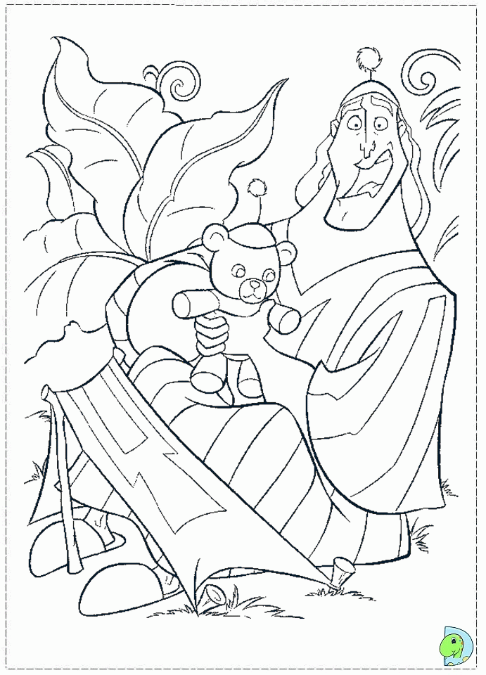 The Emperor's New Groove Coloring Pages Coloring Home