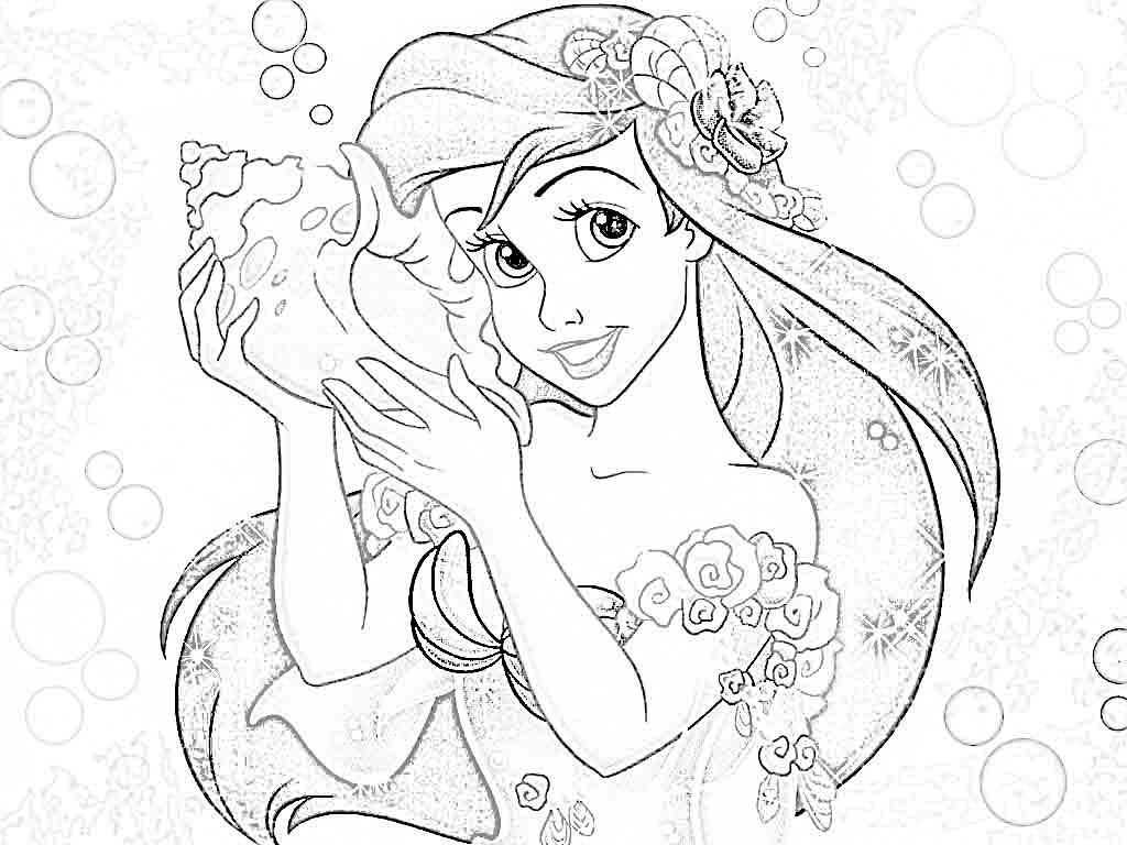 Disney Princesses Cartoon Coloring Pages Coloring Home