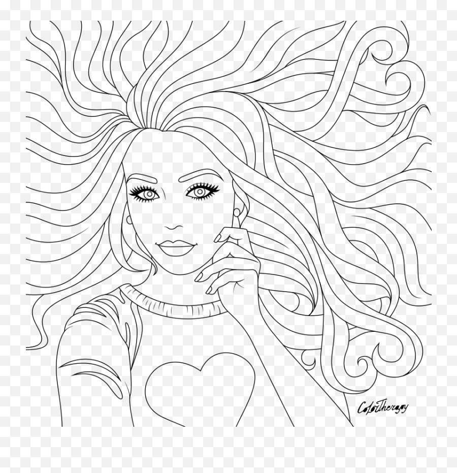 Snapchat Coloring Outline Pages Sketch Coloring Page