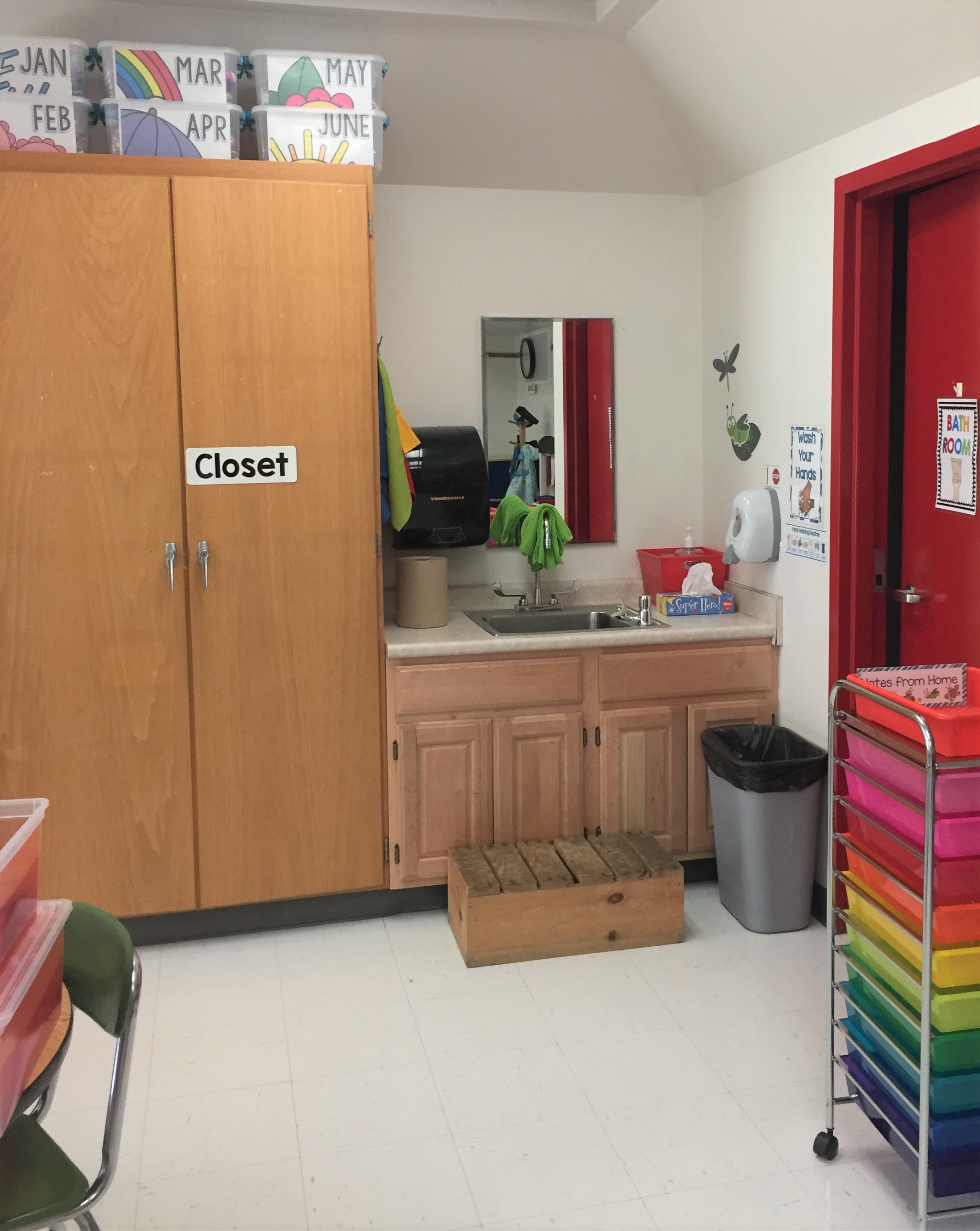 20192021 Kindergarten Classroom Setup Coloring in Cardigans