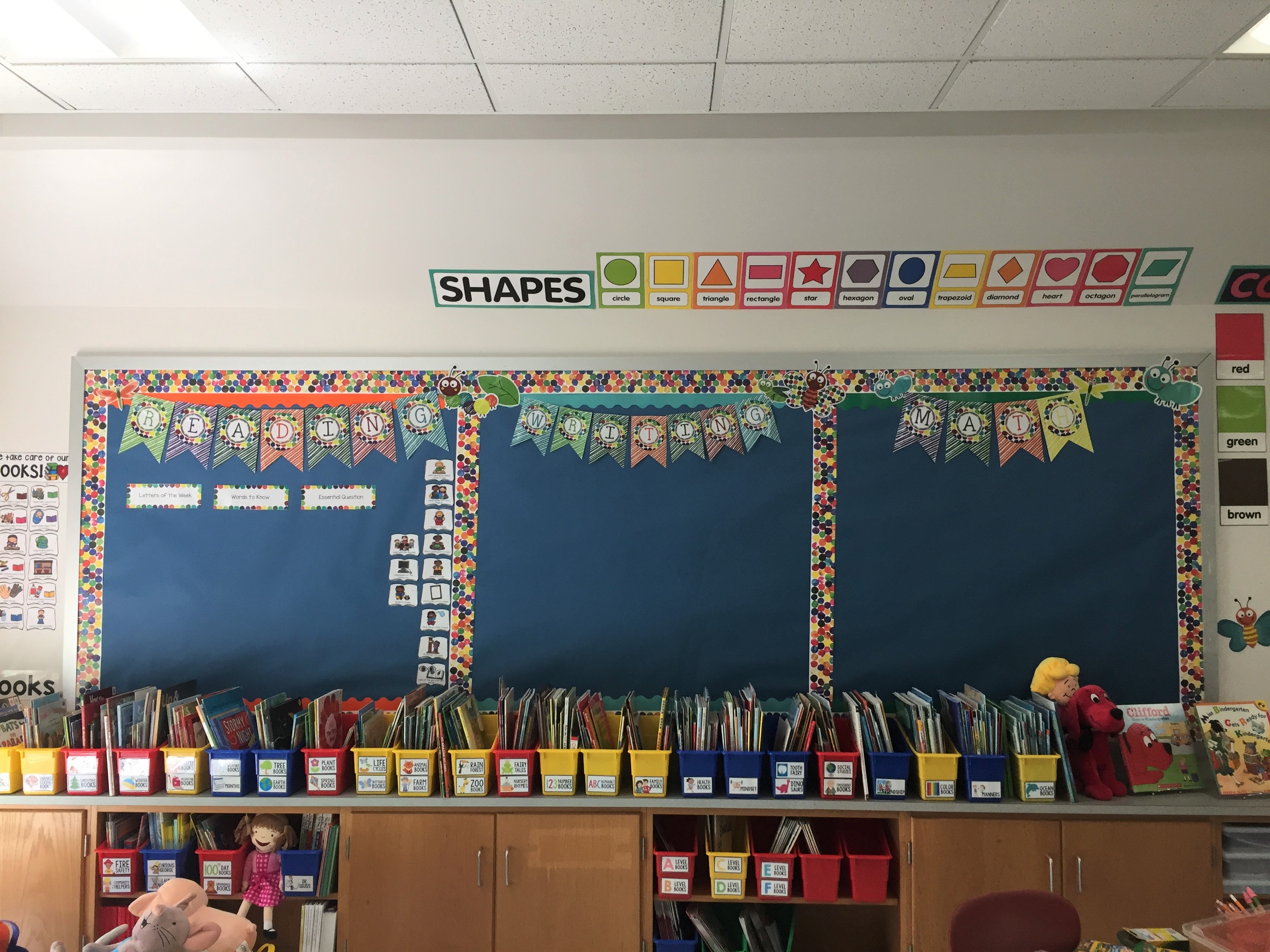 20192021 Kindergarten Classroom Setup Coloring in Cardigans