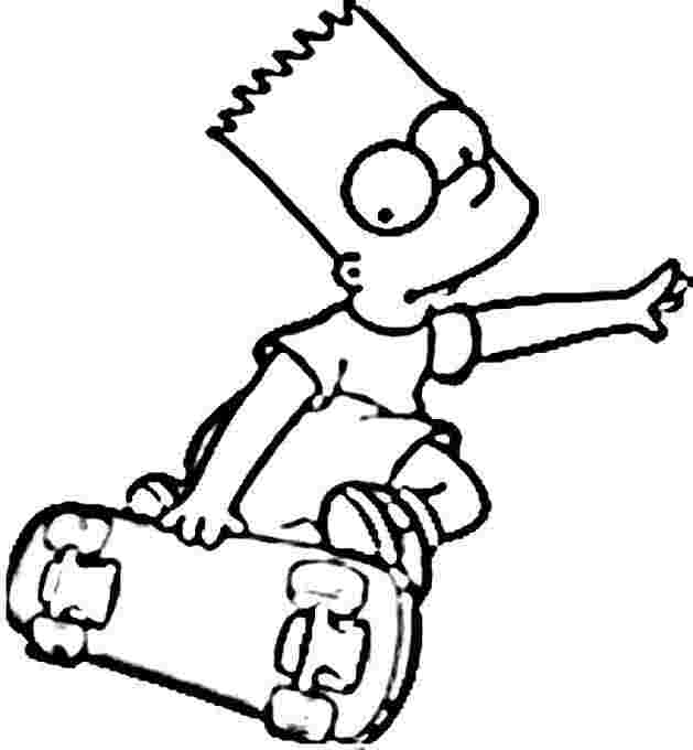 Free Skateboard Coloring Pages Free Printable Coloring Page.