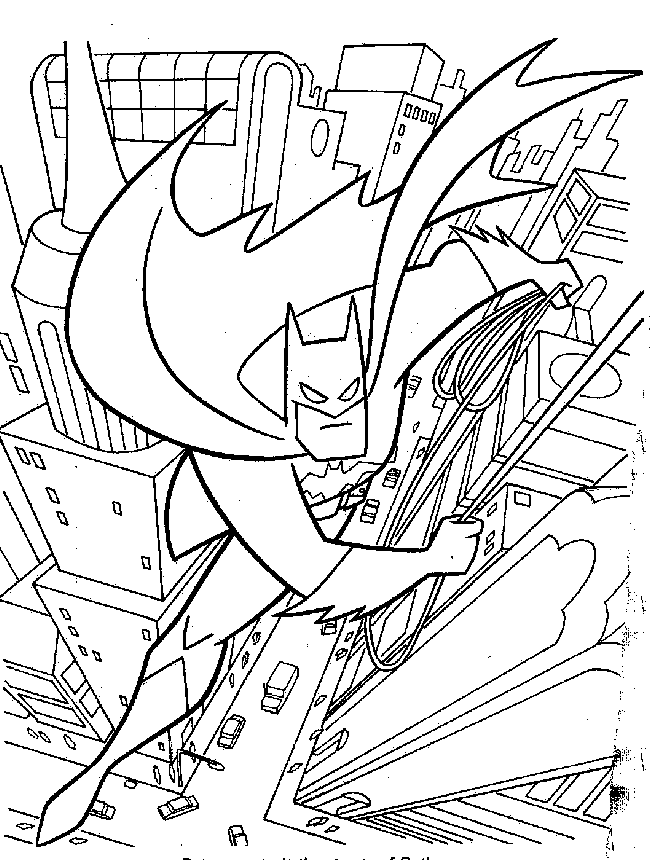 Batman Coloring Pages (3) Coloring Kids