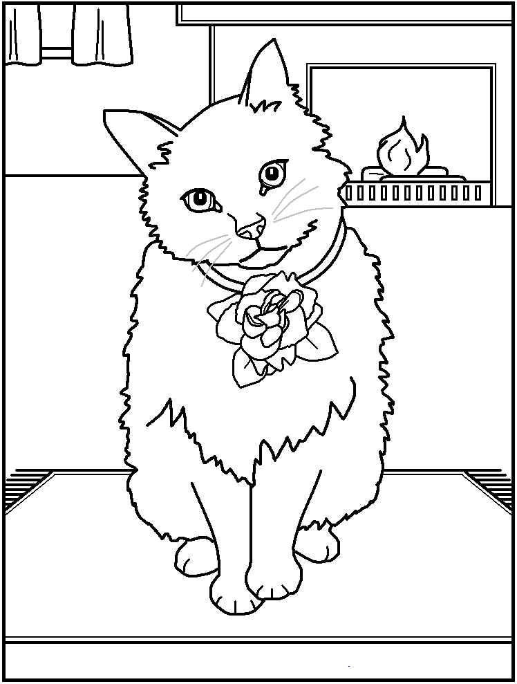 Cats Coloring Pages